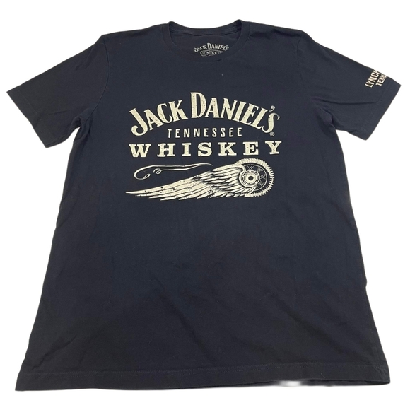 Jack Daniels Shirts Jack Daniels Whiskey Black Graphic Tee Shirt